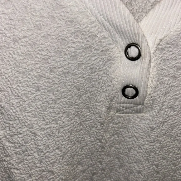 Free People NWT Recovery Layer Size M & L in White Combo - Picture 8 of 11